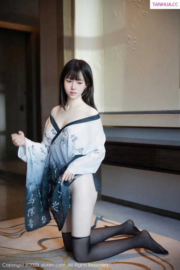   [XiuRen]高清写真图 2023.09.28 No.7459 林悠悠 黑丝美腿第54张图片